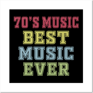 70's music best music ever Posters and Art